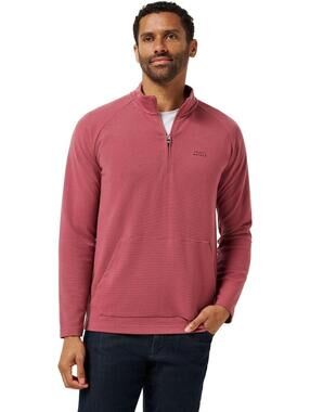 Travis Mathew Men's Performance Waffle Golf 1/4 Quarter Zip Pullover Jacket XL